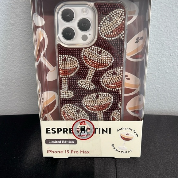 MVMT | Esspressotini Beaded iPhone Case | 2 Sizes - Picture 1 of 6